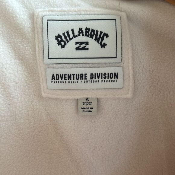 NWT Billabong Lost Trails Jacket Small White Cap - Picture 8 of 9